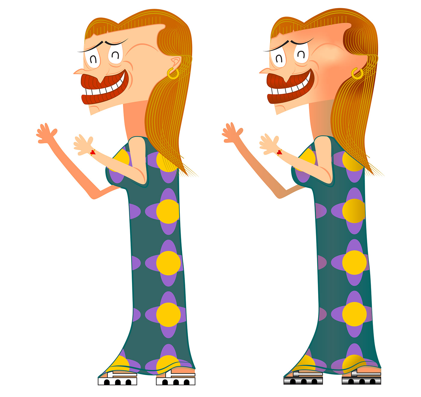 cartoon digital illustration Character design  vector adobe illustrator ilustracion personaje