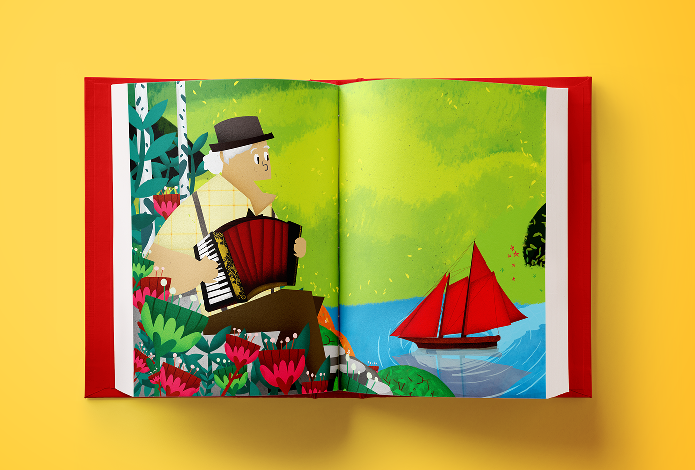 thescarletsails illustration book book cover book draw