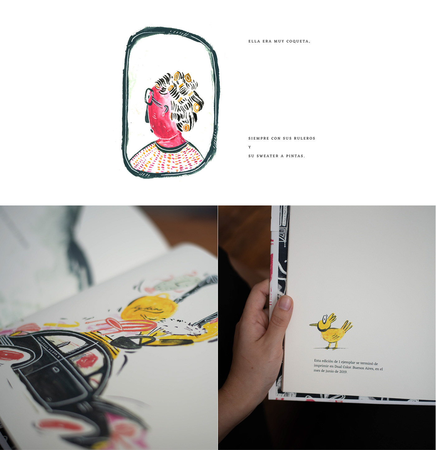 ILLUSTRATION  watercolor children book libro album roldan fadu Character design  Illustrated book student project children illustration