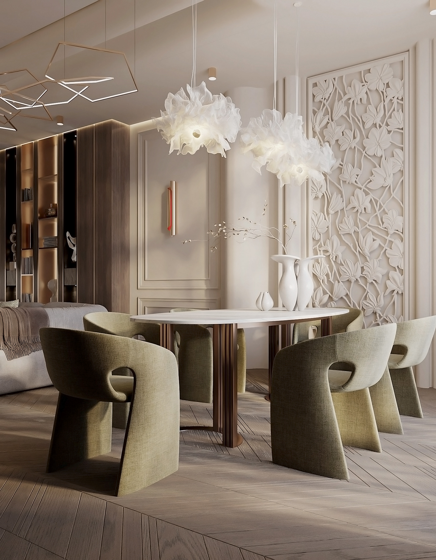интерьер дизайн интерьера визуализация visualization 3ds max CGI interior design  Визуализация интерьера Интерьер квартиры современный дизайн