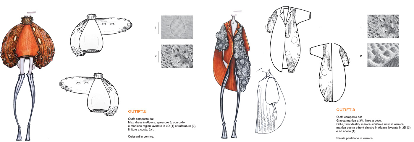 Fashion  maglieria  moda design knitwear
