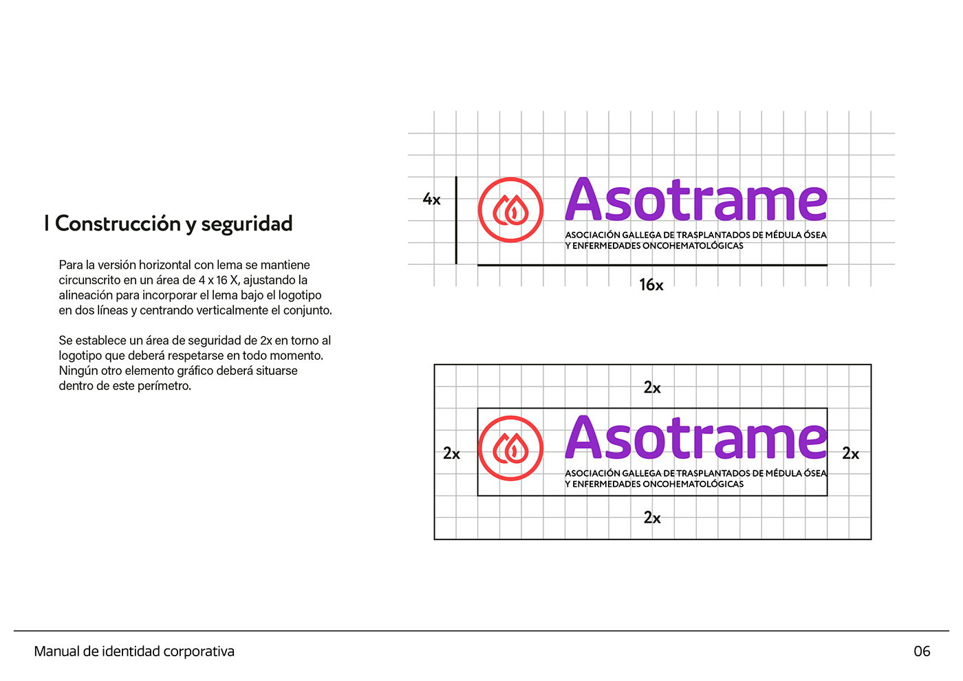 actualización marca asotrame Brand Update branding Logo diseño logotipo logo medula rediseño de marca Trasplante 