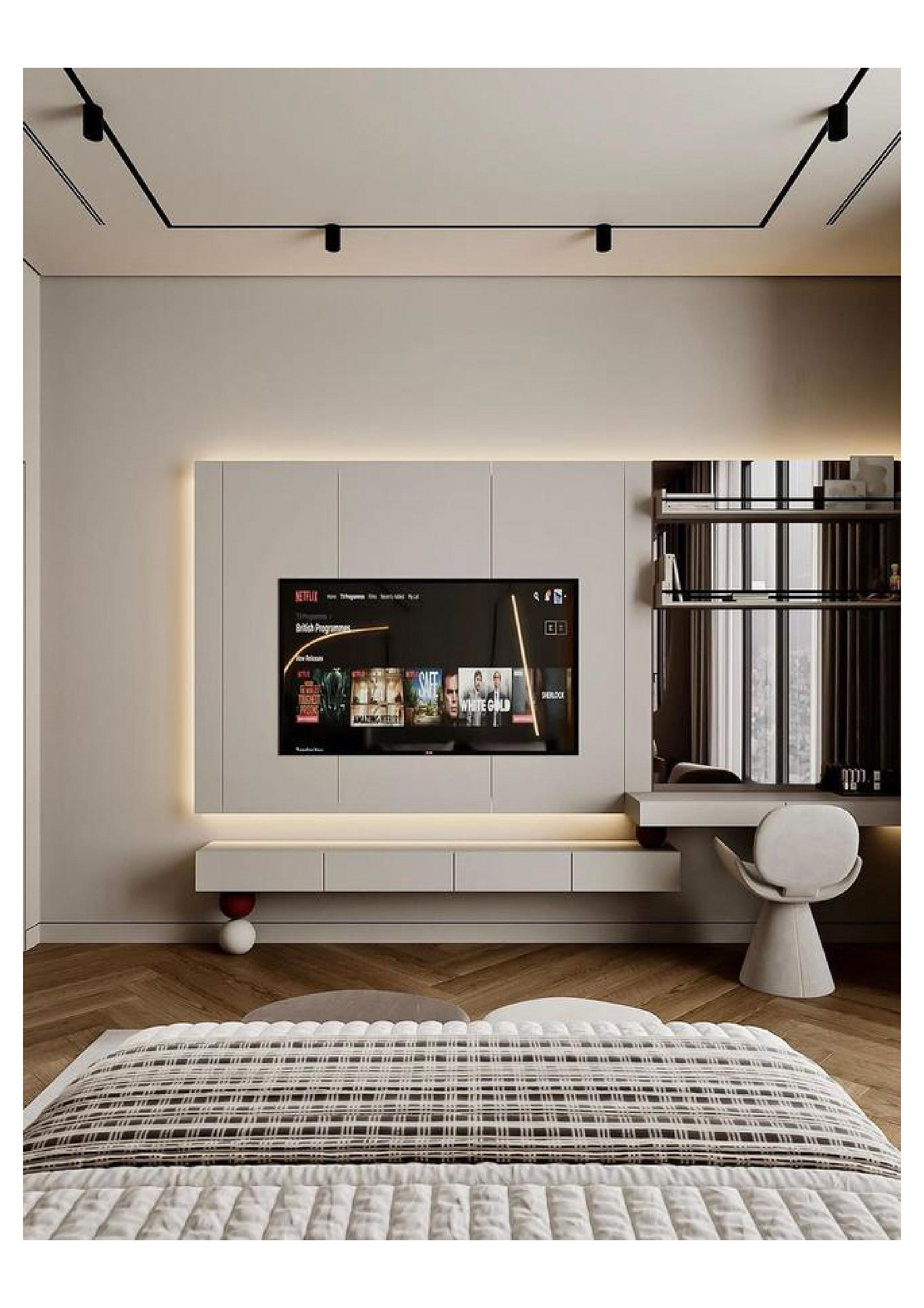 interior design  architecture bedroom design bedroominterior Bedroom interior design visualization Render 3ds max modern