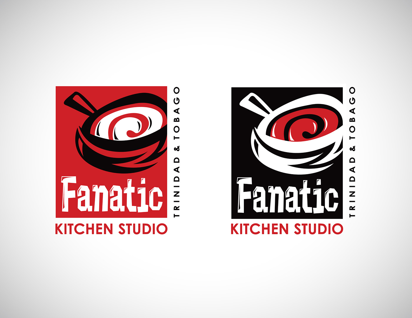 logo Food  kitchen chef studio table Event Culinary fanatic branding 