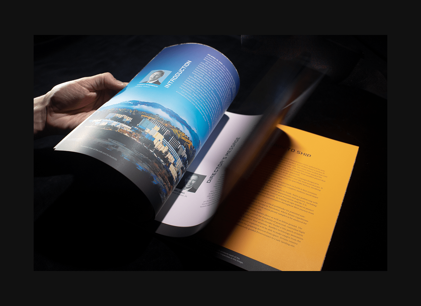 book design annual report print JPL JPL-Designlab nasa jpl Annual Report Design