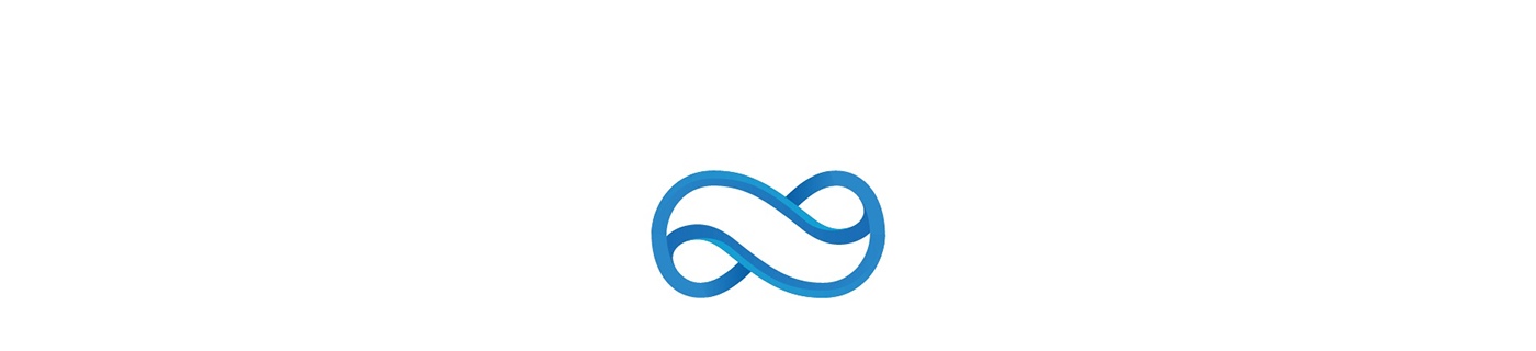 logo brand infinity universe business card mobius strip