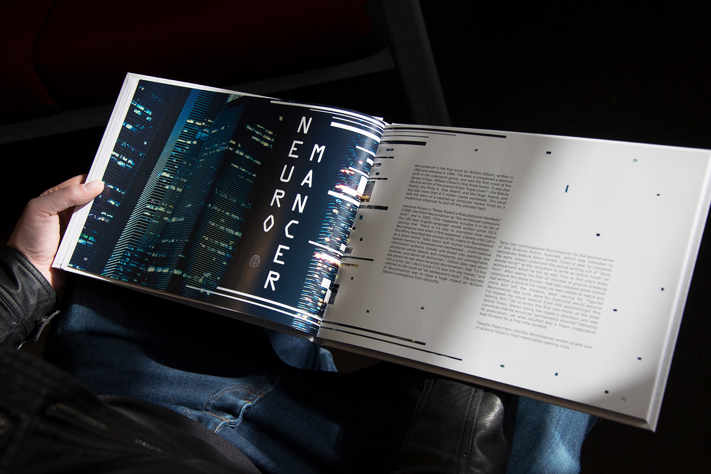 william gibson Neuromancer science fiction Cyberpunk book the matrix future Scifi Technology adobeawards