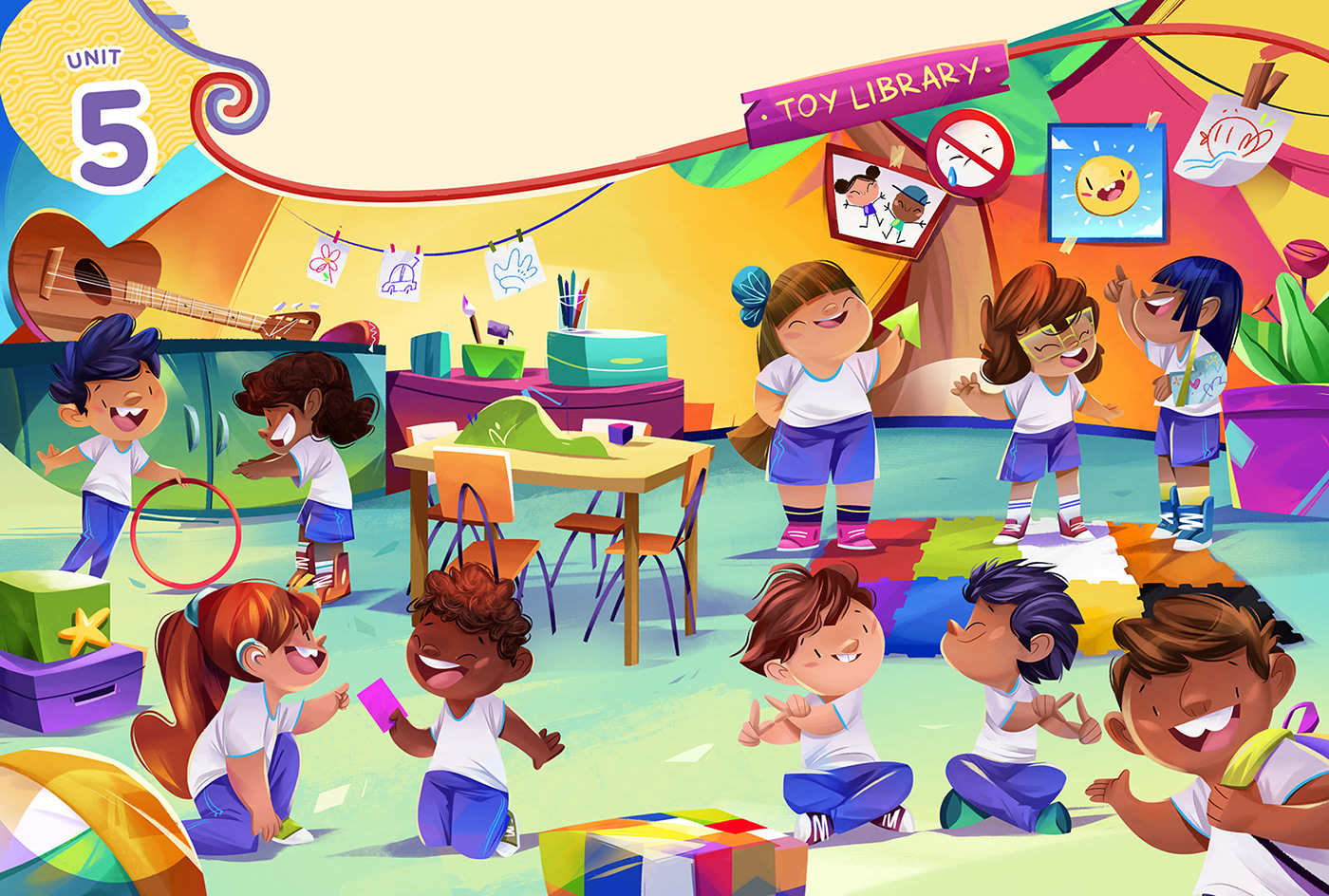 artwork Picture book children illustration children's book Cartoons characterdesign editorial digital illustration