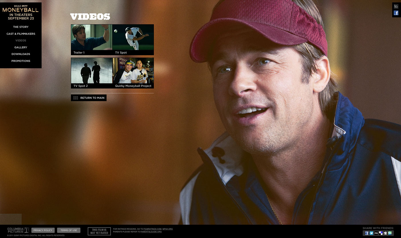 Sony pictures Moneyball trigger