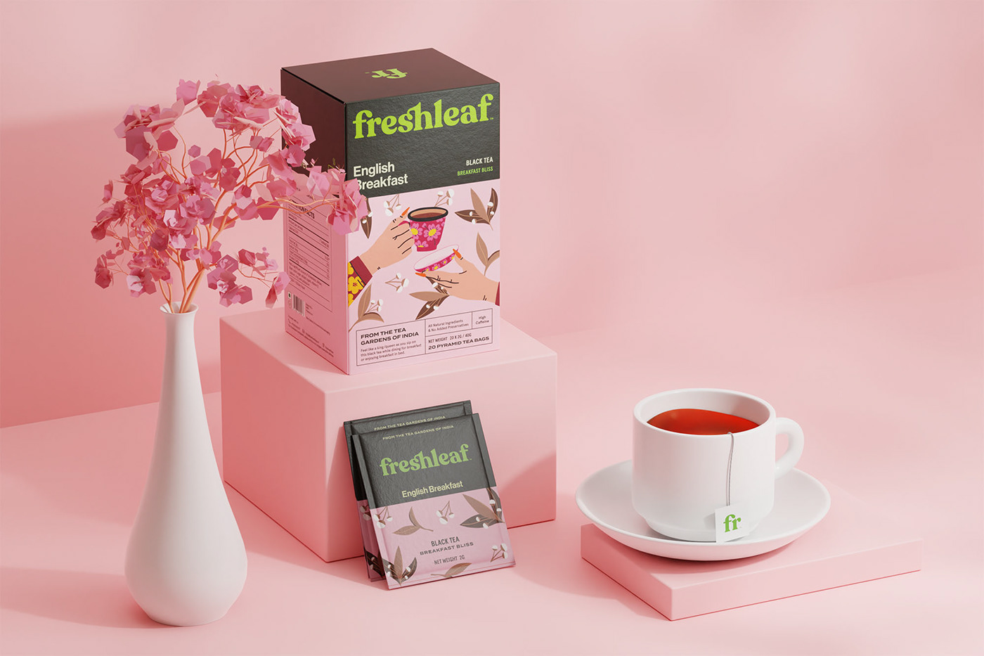 beverage branding beverages packaging design tea Tea brand design tea brand identity tea branding Tea Packaging tea packaging design tea redesign