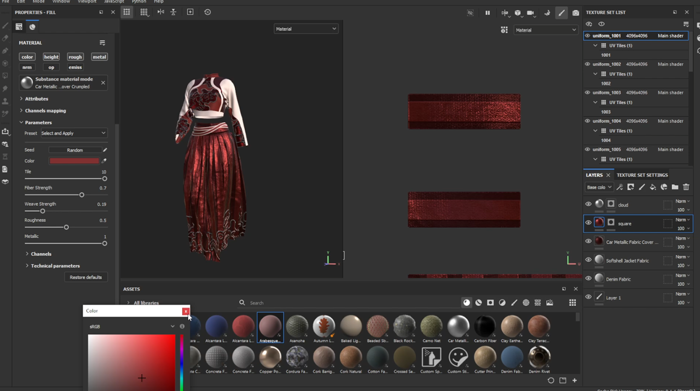digital fashion virtual fashion Clo3d fashion design 3D motion design Hanfu Chinese Clothing 3d art c4d