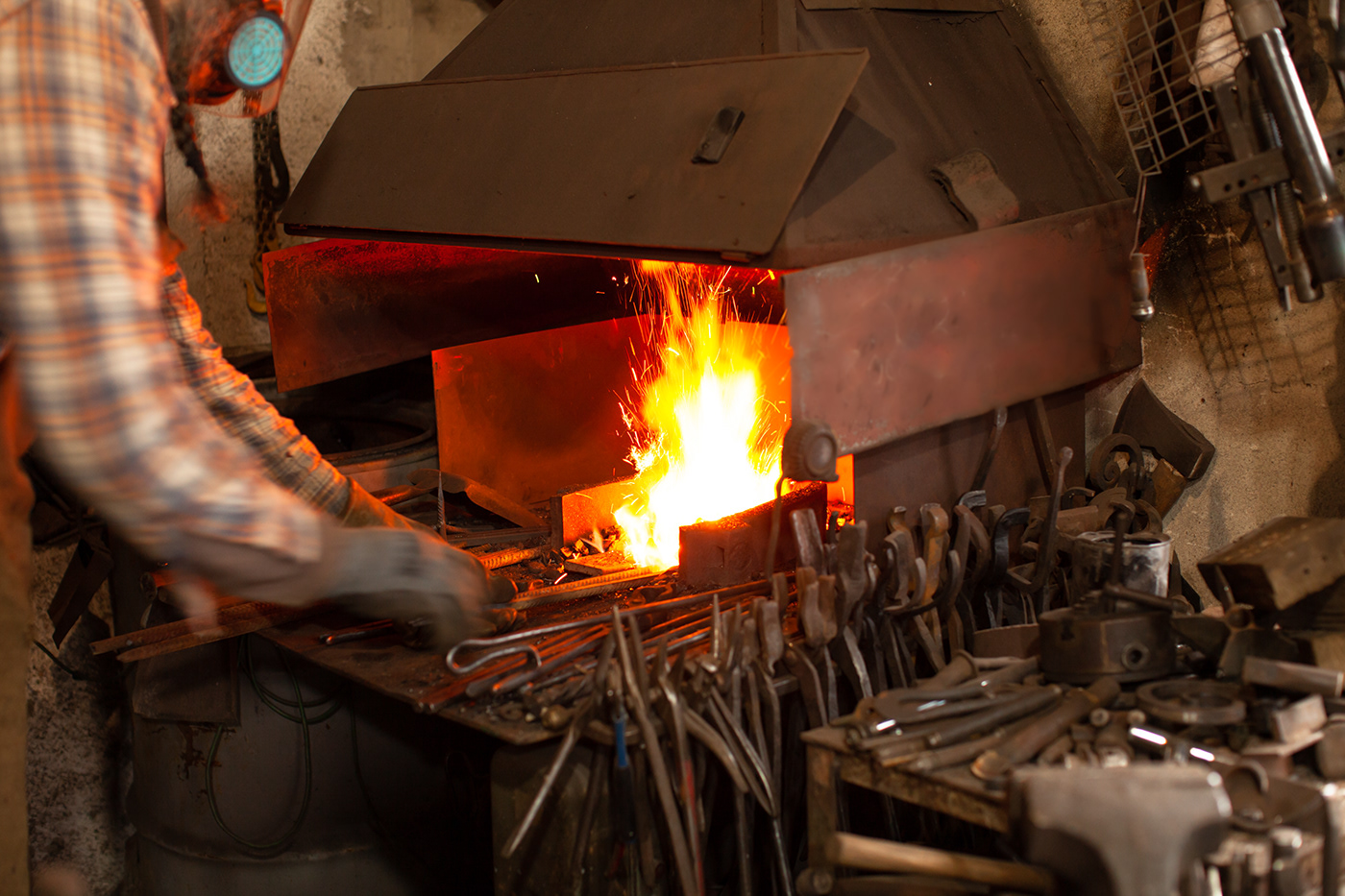 Blacksmith blacksmithing metalsmith