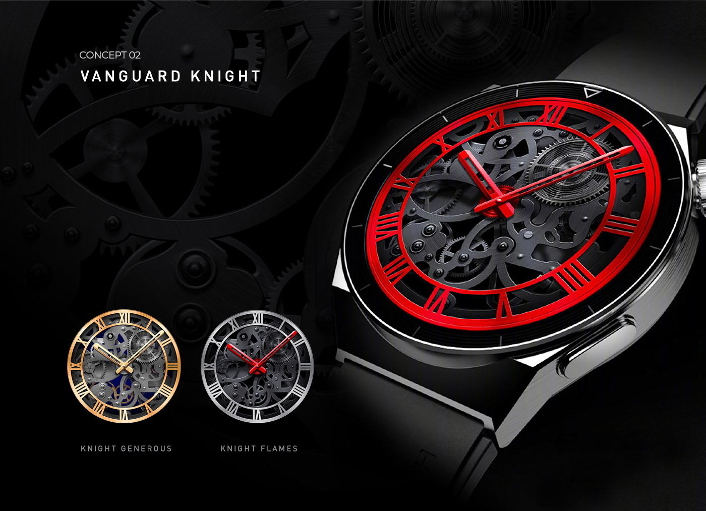 huawei watch smartwatch watchface wearable art Theme Design 3d art digital illustration Digital Art  watch design