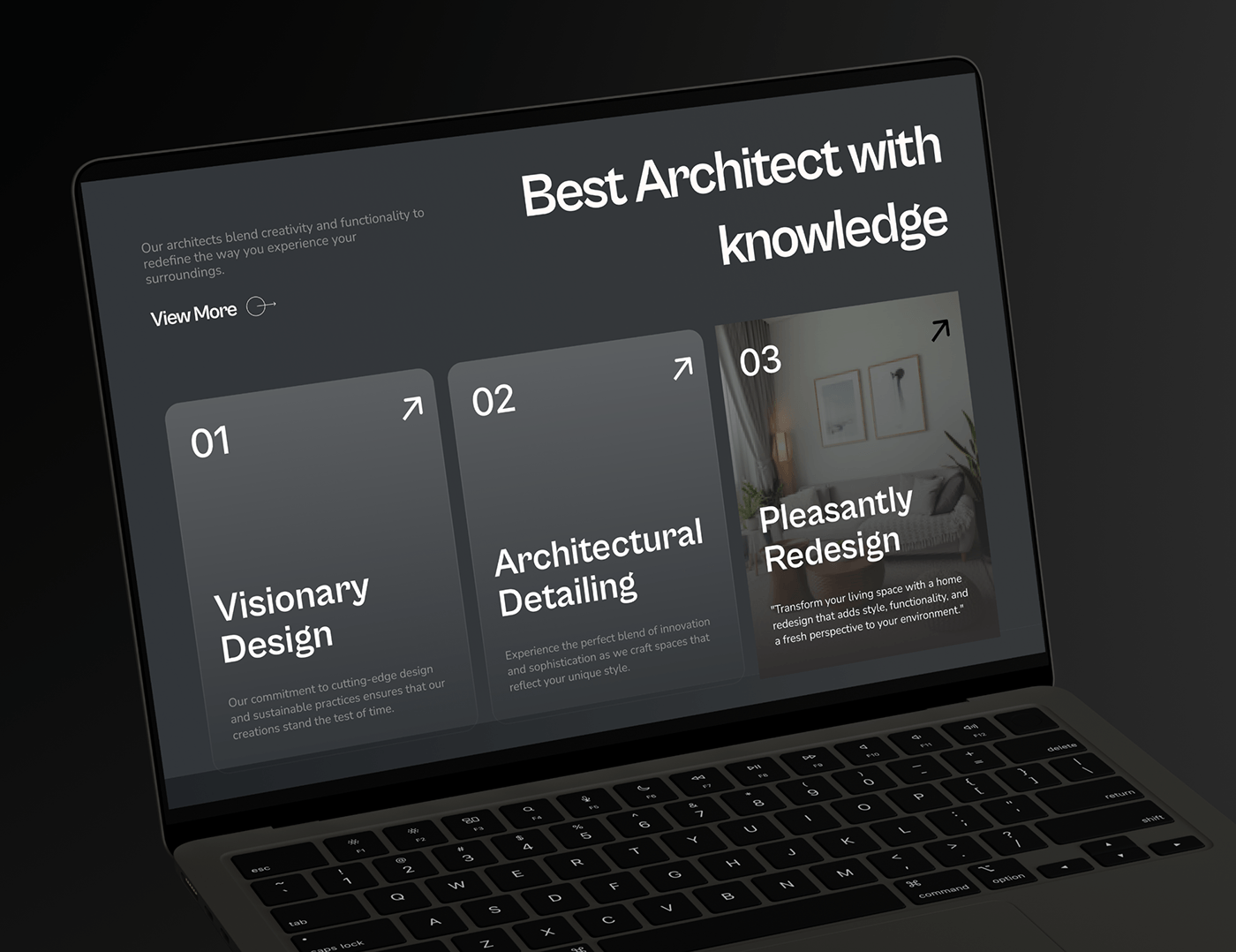 architecture design Architecture website Real Estate Website landing page design architecture landing page