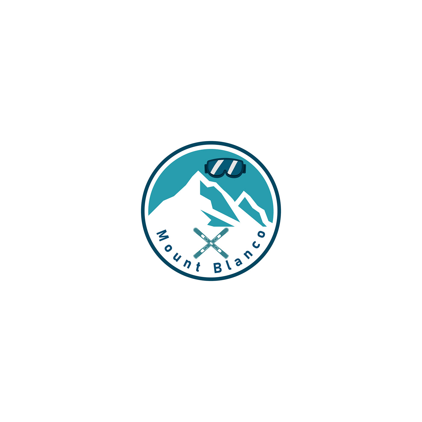 mount blanco dailylogochallenge Logo Design Graphic Designer Traverse snowdrop