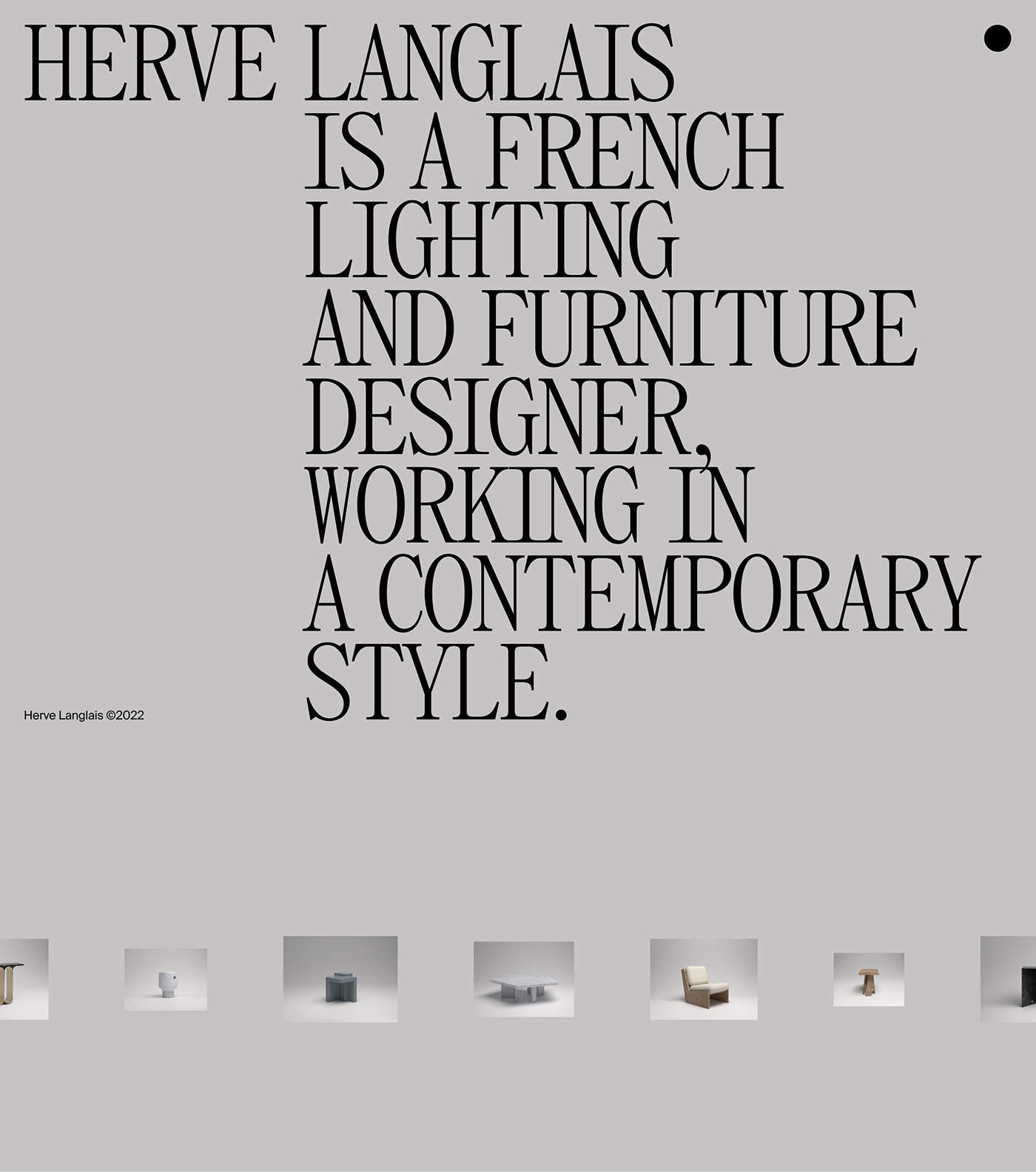 architecture designer furniture lighting Web Design  Website