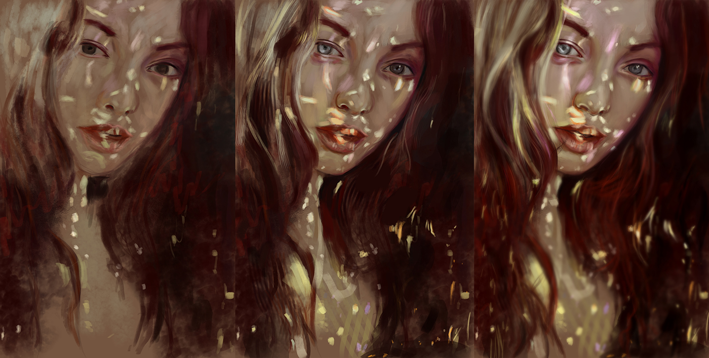 girl light face portrait digitalart art abstract eyes digitalpainting painting  
