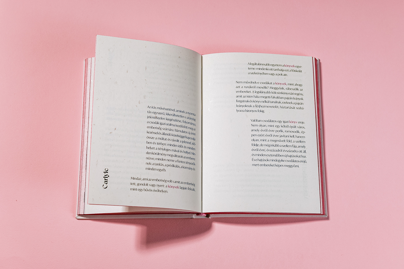 book composition creative paper edgepainting embossing paper Quotes thoughts typography   white printing