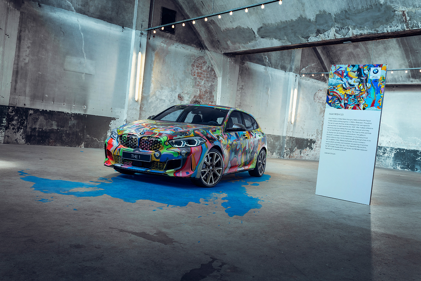 BMW 1 series art car art aaafresh123 gijs spierings bmw nederland