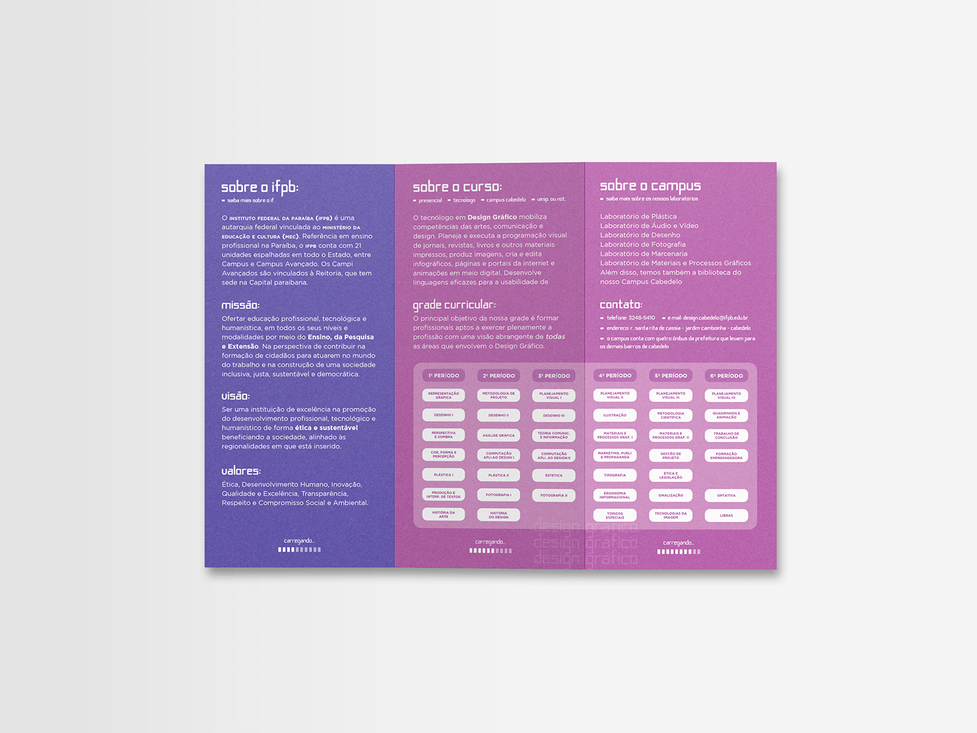 cst em design gráfico curso design curso design gráfico design design gráfico designer designer gráfico flyer panfleto panfleto duas dobras
