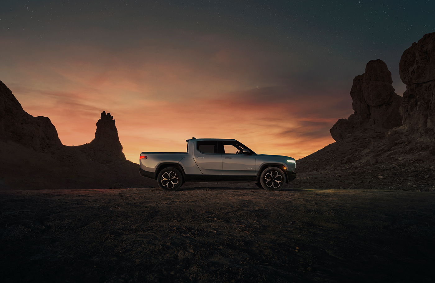 automotive   commercial Photography  Truck Production video Advertising  retouching  Rivian