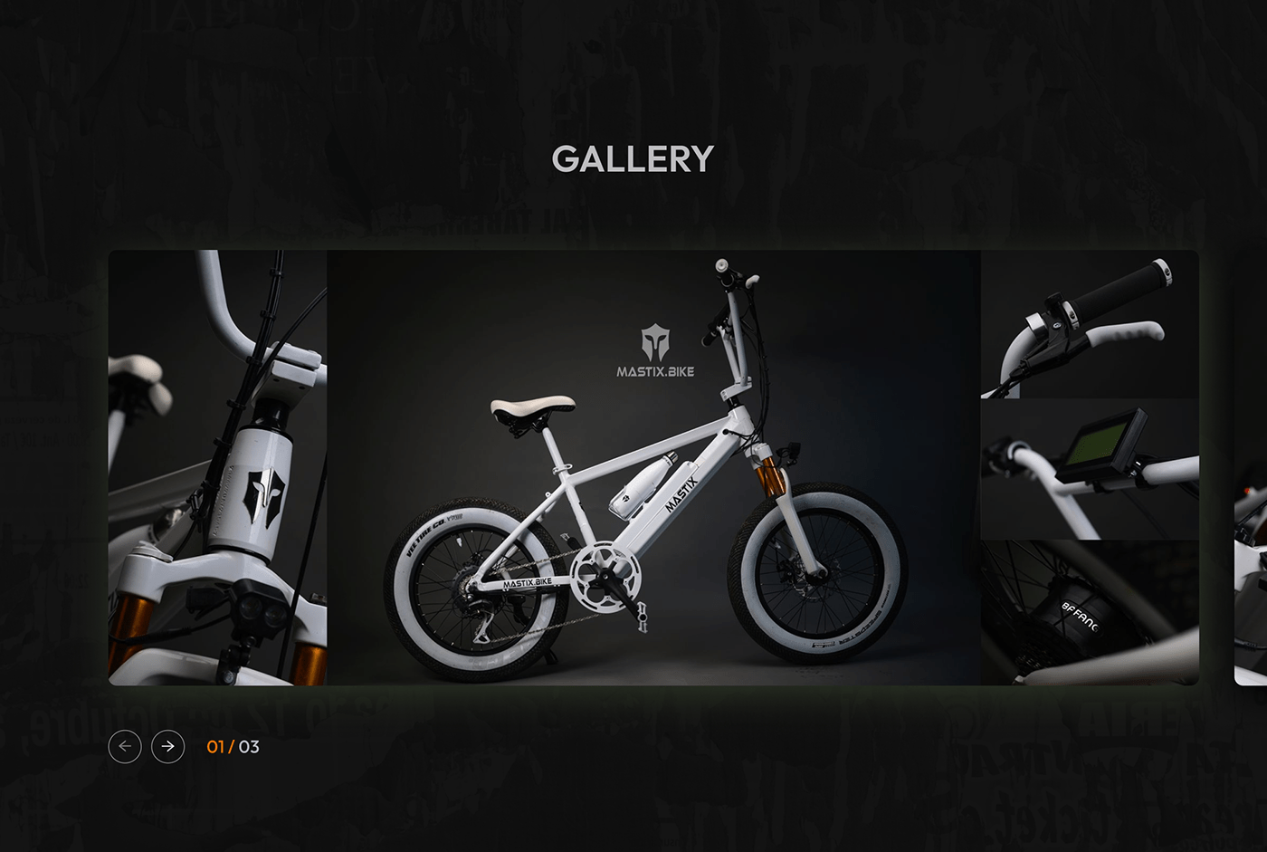Bicycle Cycling Bike sport ride commuting E-Bike Website Webdesign UI/UX