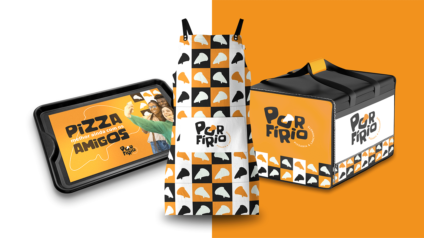 Pizza pizzaria brand identity brand redesign logo visual identity Brand Design identidade visual