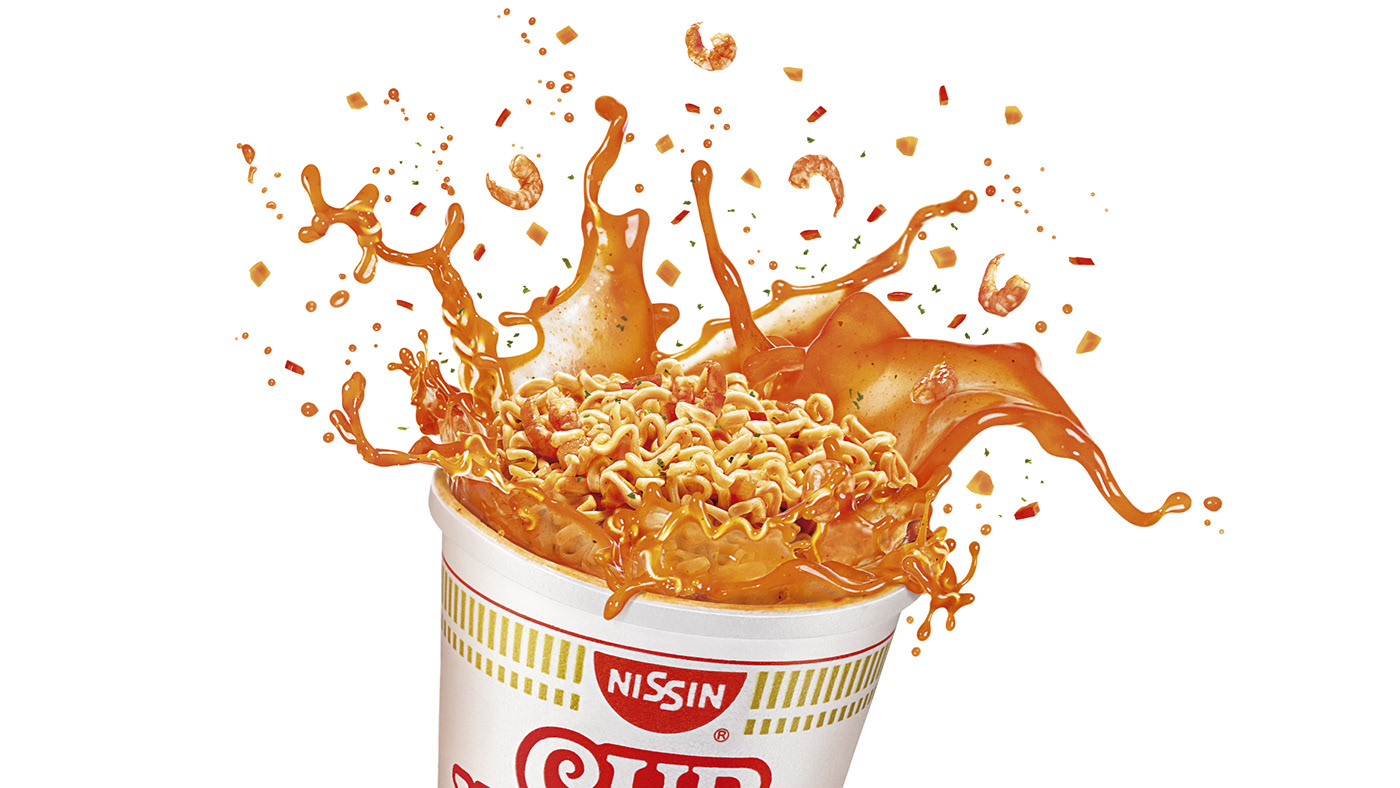 CUP NOODLES explosion instant instant soup nissin Sabor Sopa Soup
