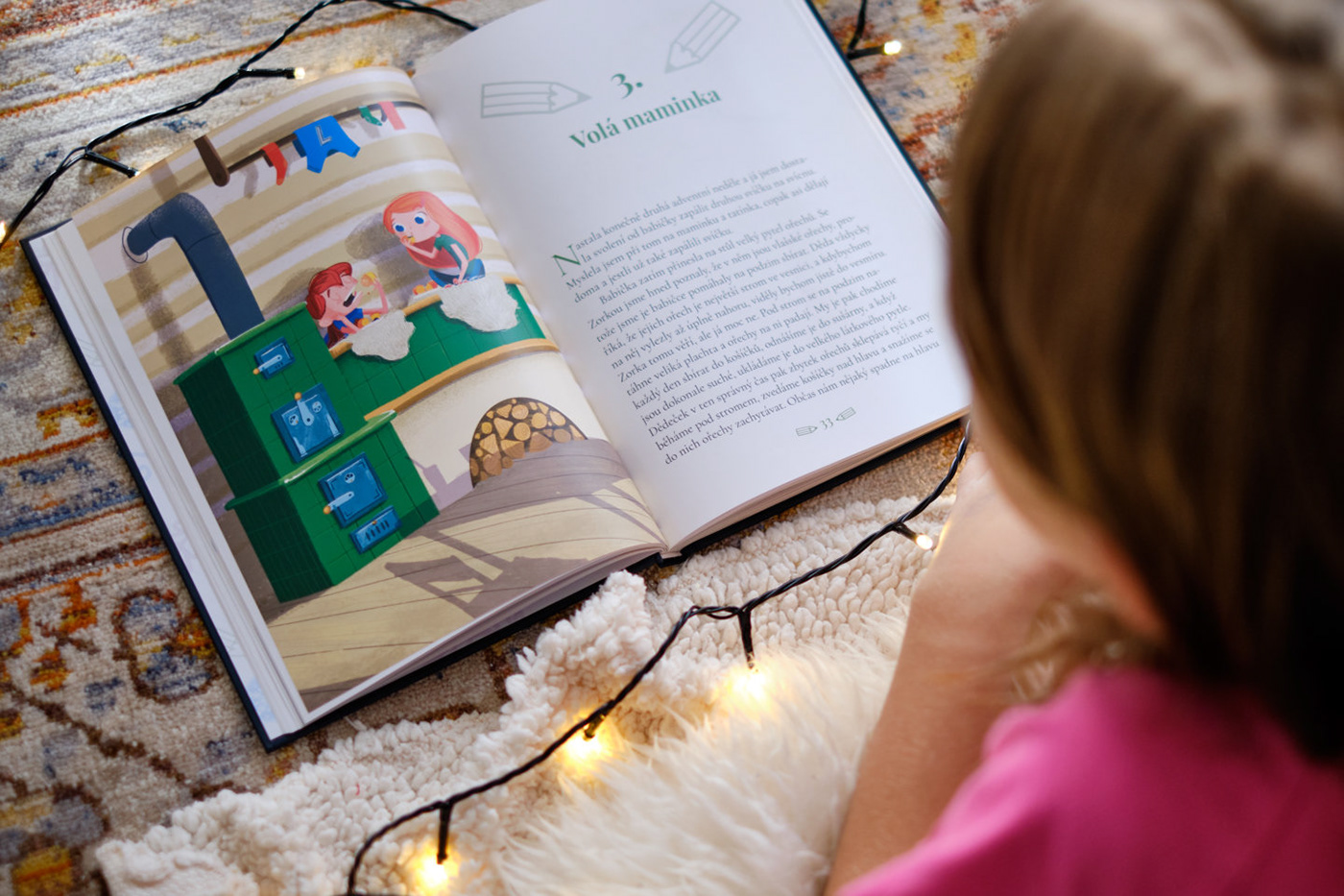 iPad Procreate apple pencil children book Czech albatros young adult fairy tale novel