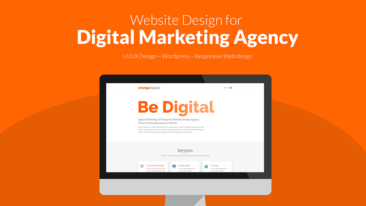 Website Design Web Design  ui design UX design Wordpress Design Responsive web design Digital agency website