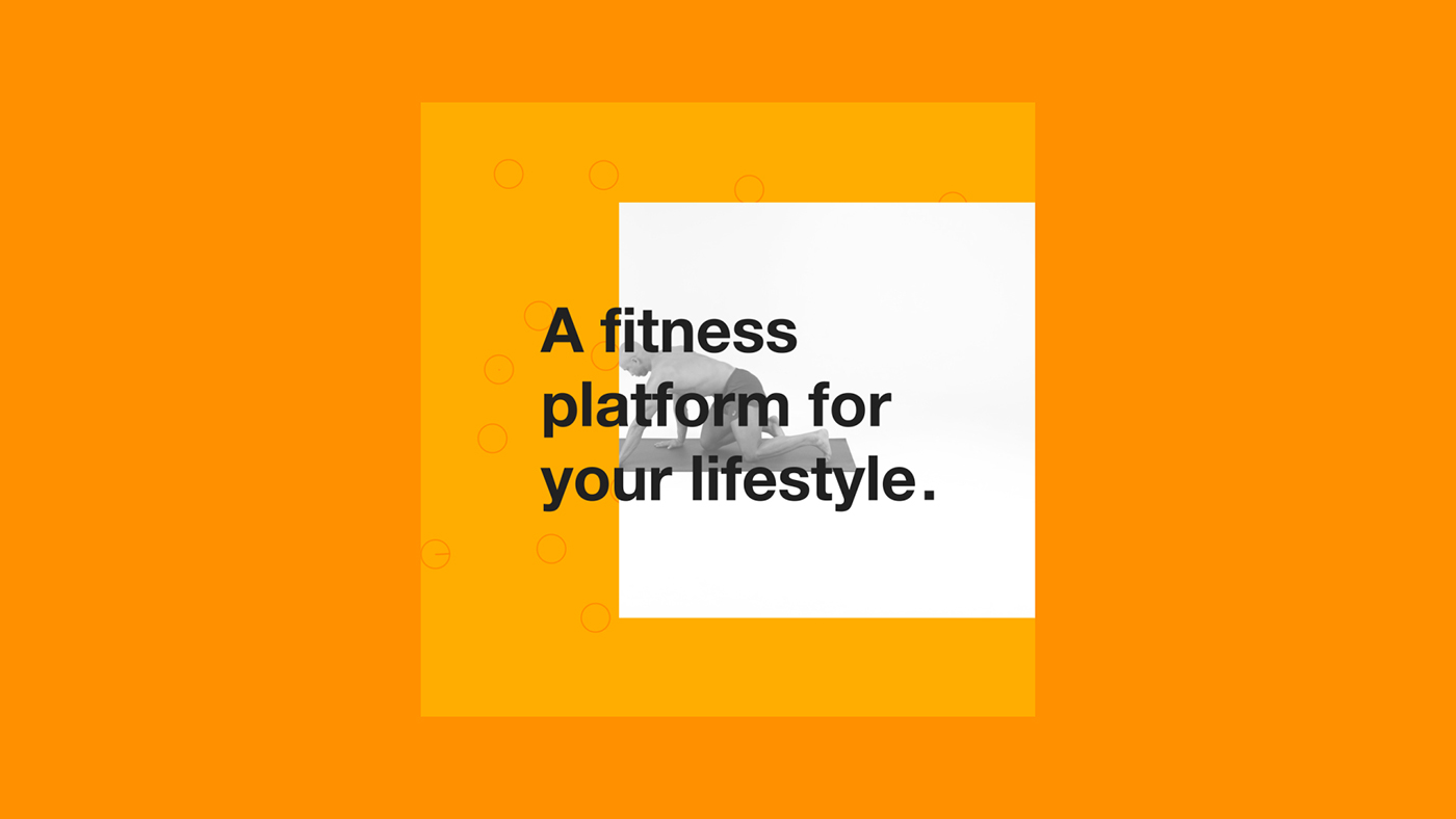 fitness training workout motion design social video app promotion Patterns Human Body