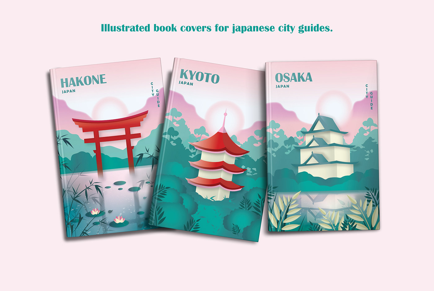 book city Guide ILLUSTRATION  japan Travel vacations