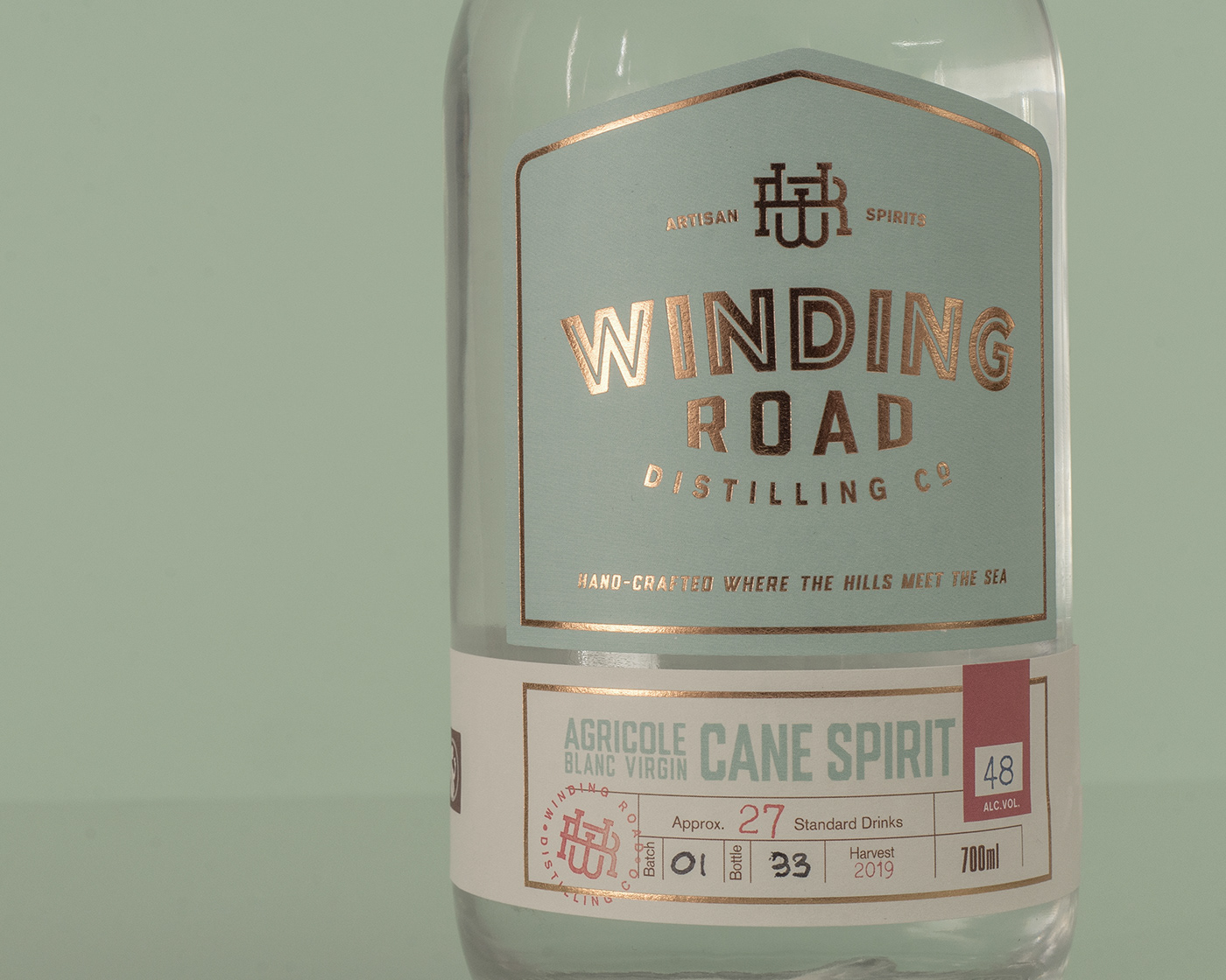 gin Whiskey Packaging Label foil distillery branding  logo Rum alcohol