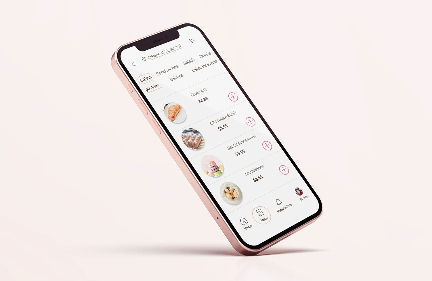app design application design Figma food delivery Mobile app UI UI/UX ux UX design