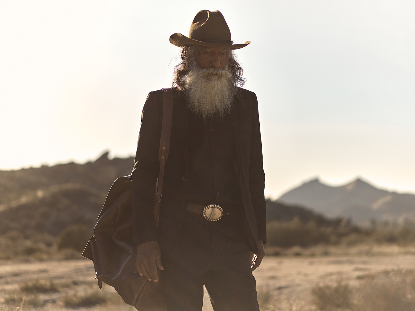 cowboy desert editorial Fashion  hat losangeles storytelling   stranger vintage western
