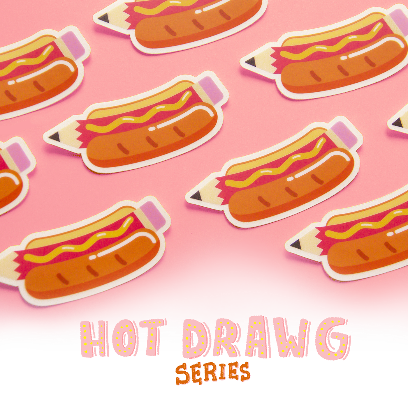 patch Embroidery hot dog foodie vector pattern patches Fashion  ILLUSTRATION  Illustrator