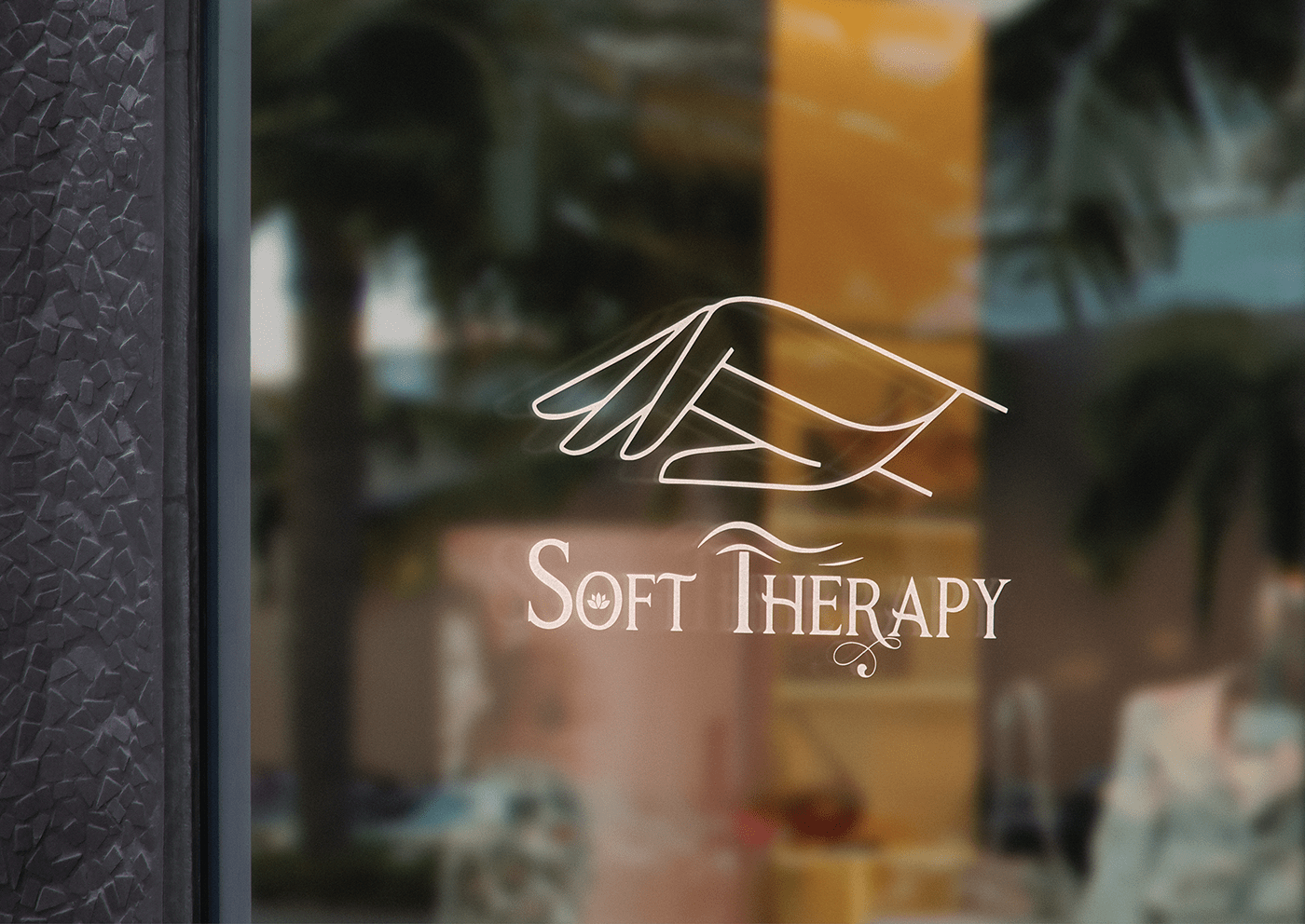 branding  cupping fire therapy hand logo HIJAMA massage physician Spa therapist Wellness