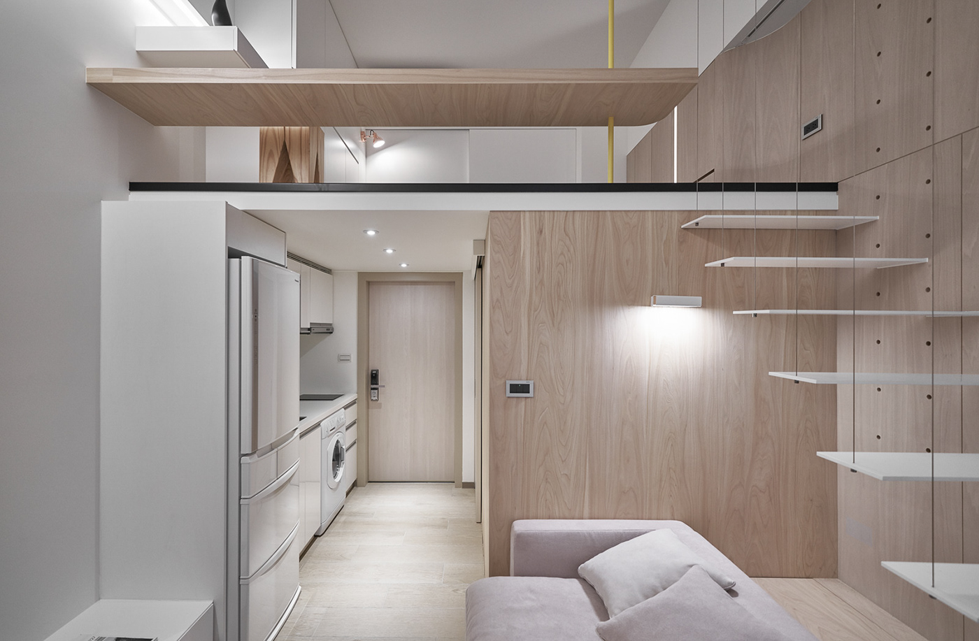 heycheese home style HOUSE DESIGN INDOT interior design  mezzanine minimalist Residence taiwan White