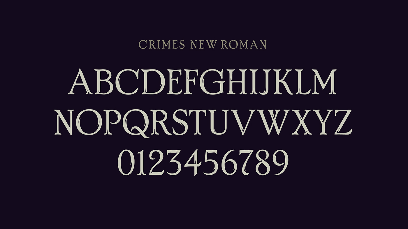 Fantastic Beasts harry potter the crimes of Grindelwald Typeface typedesign lettering
