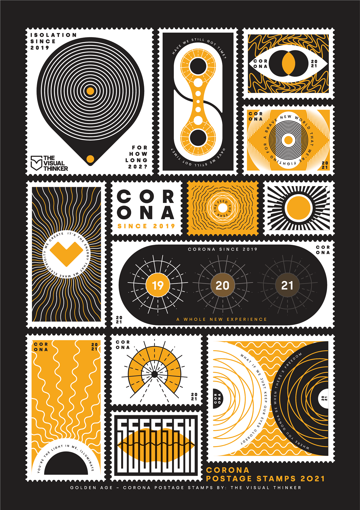 abstract corona geometric graphic graphic design  less is more poster print printdesign shapes
