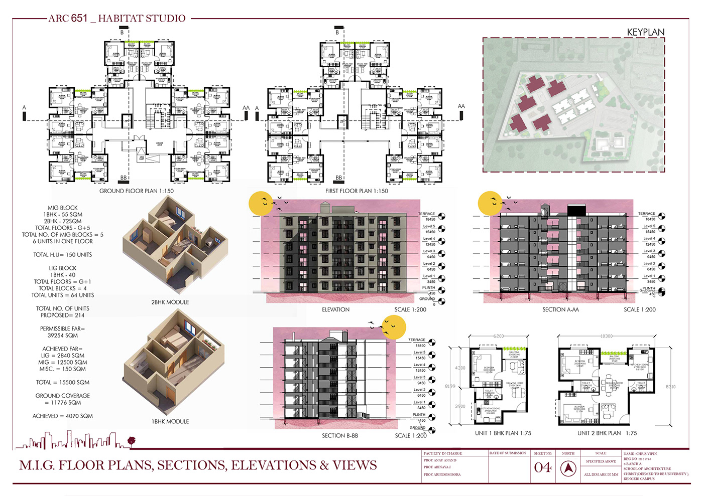 architectural design architecture Render 3D visualization concept housing residential Project Housing Development