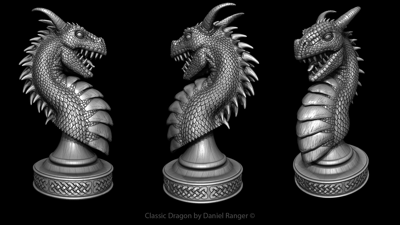 3D 3dart 3dmodel 3dprint 3Dsculpt   creature dragon fantasy Miniature Zbrush