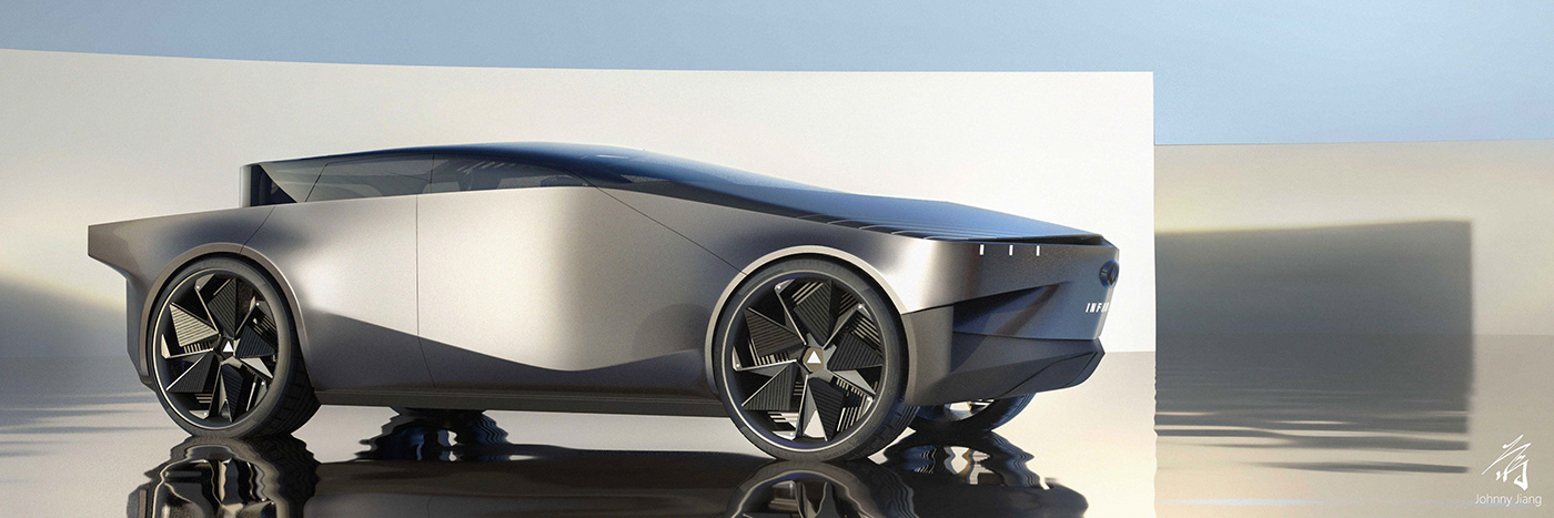 car car design car sketch design infiniti Nissan product design  Transportation Design automotivedesign architecture