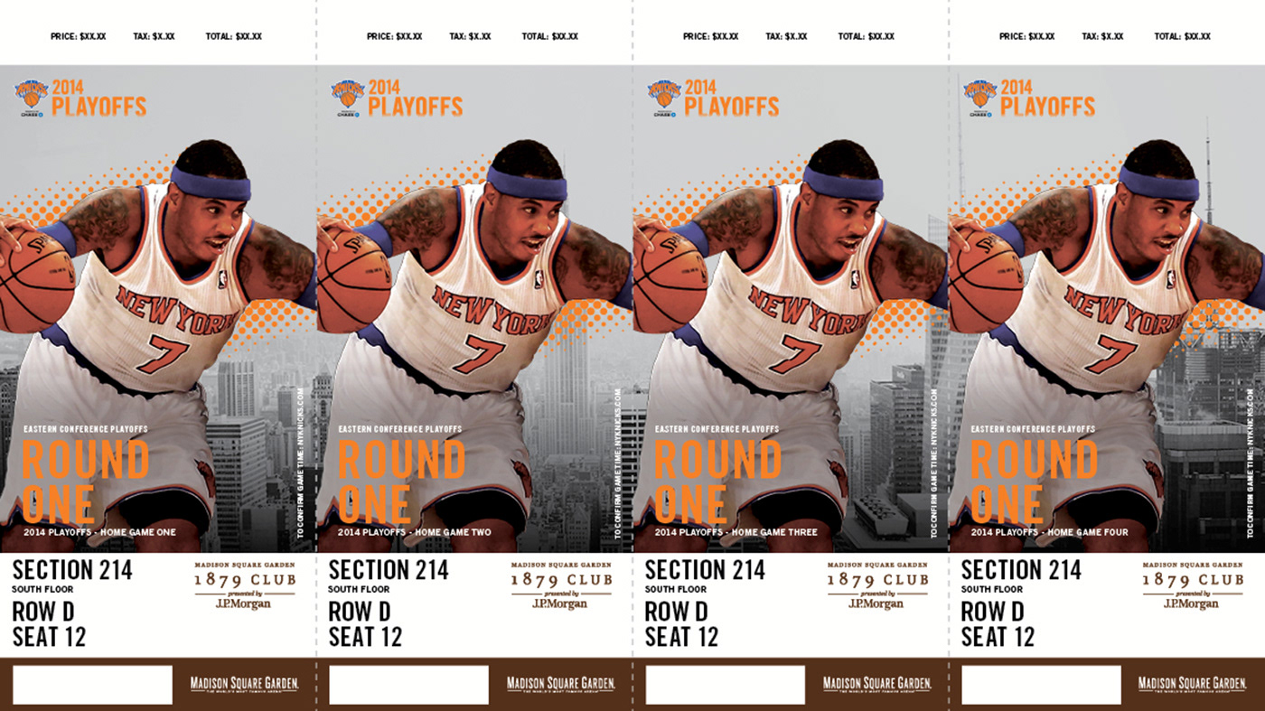 New York Knicks tickets Playoffs NBA Playoff Tickets