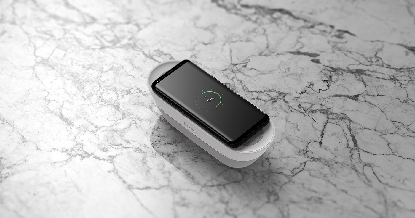 bricka speaker tray Wireless Charger