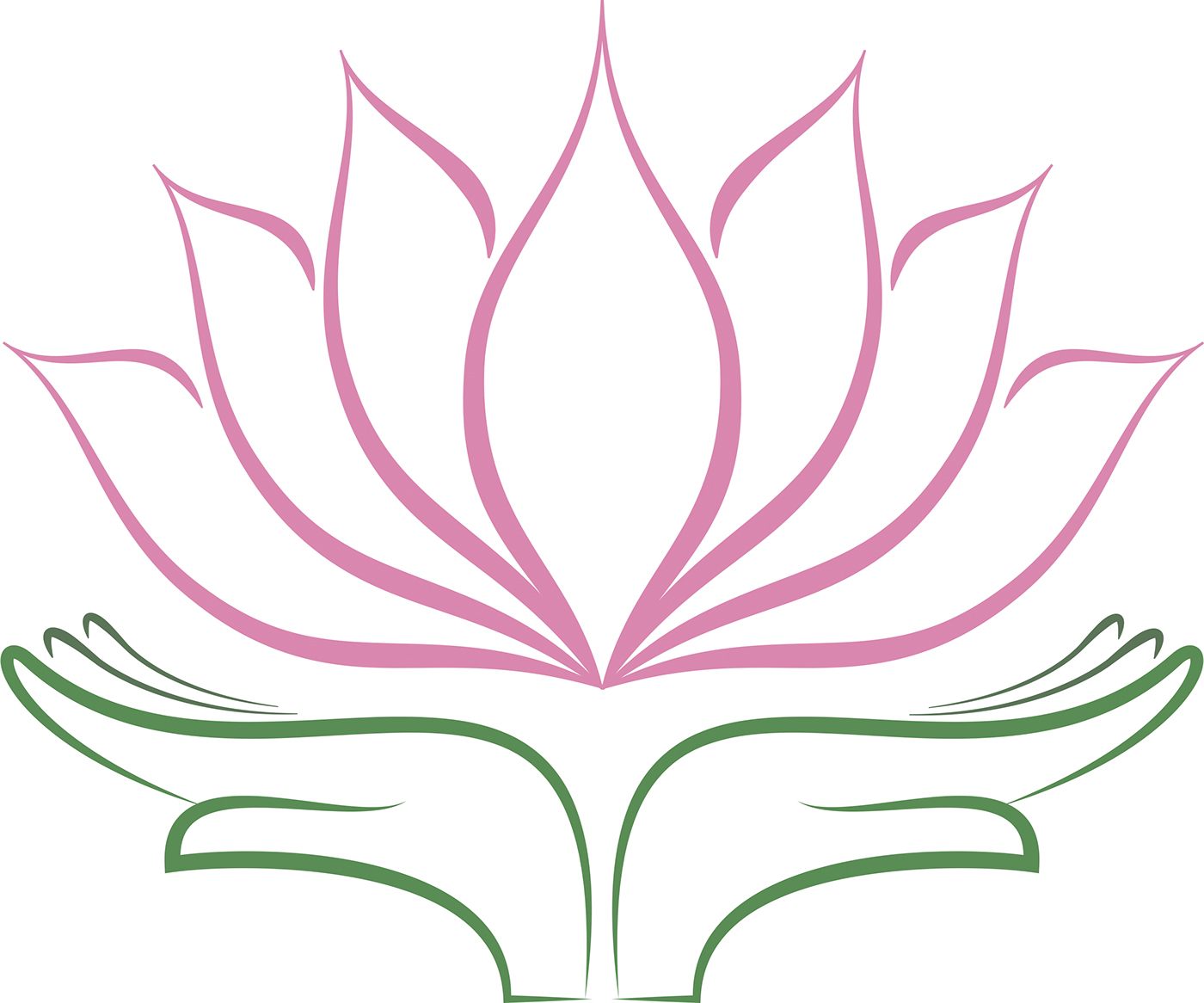 massage spa logo Spa logo Lotus