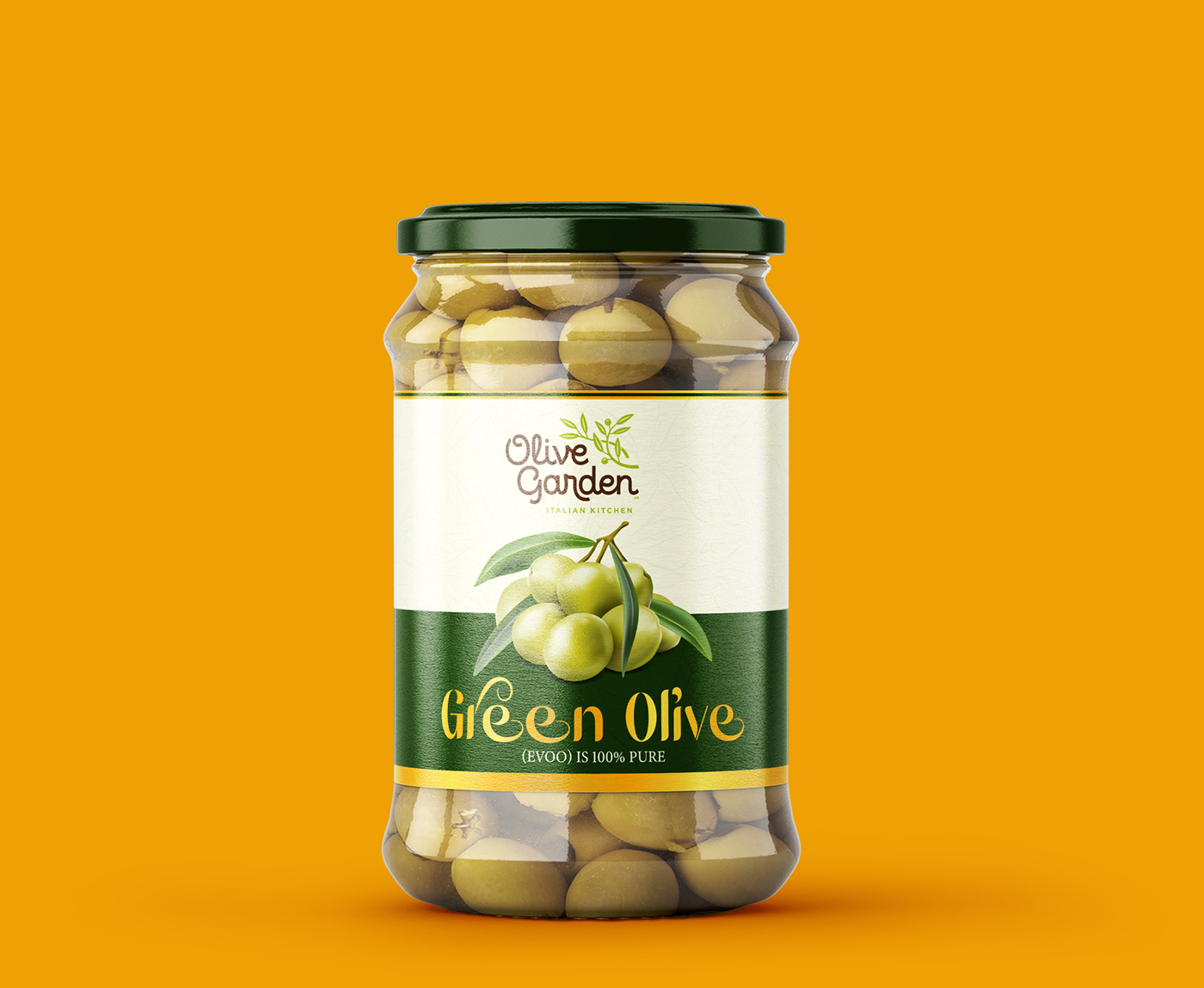 Food  product Packaging product design  brand identity label design Olive jar packaging design jar label design packaging label design
