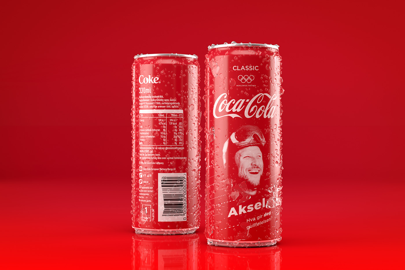 cinema4d Coca Cola 3D CGI effects photoreal Slim c4dtoa