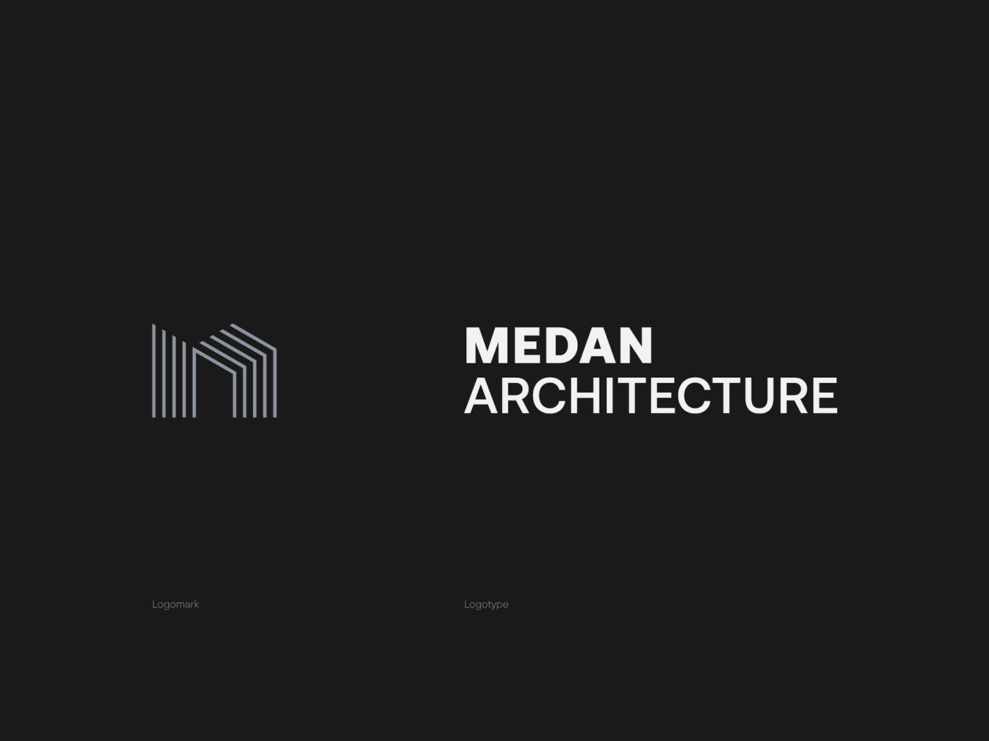 architect Brand Design building exterior geometric house Interior logo typography   visual identity