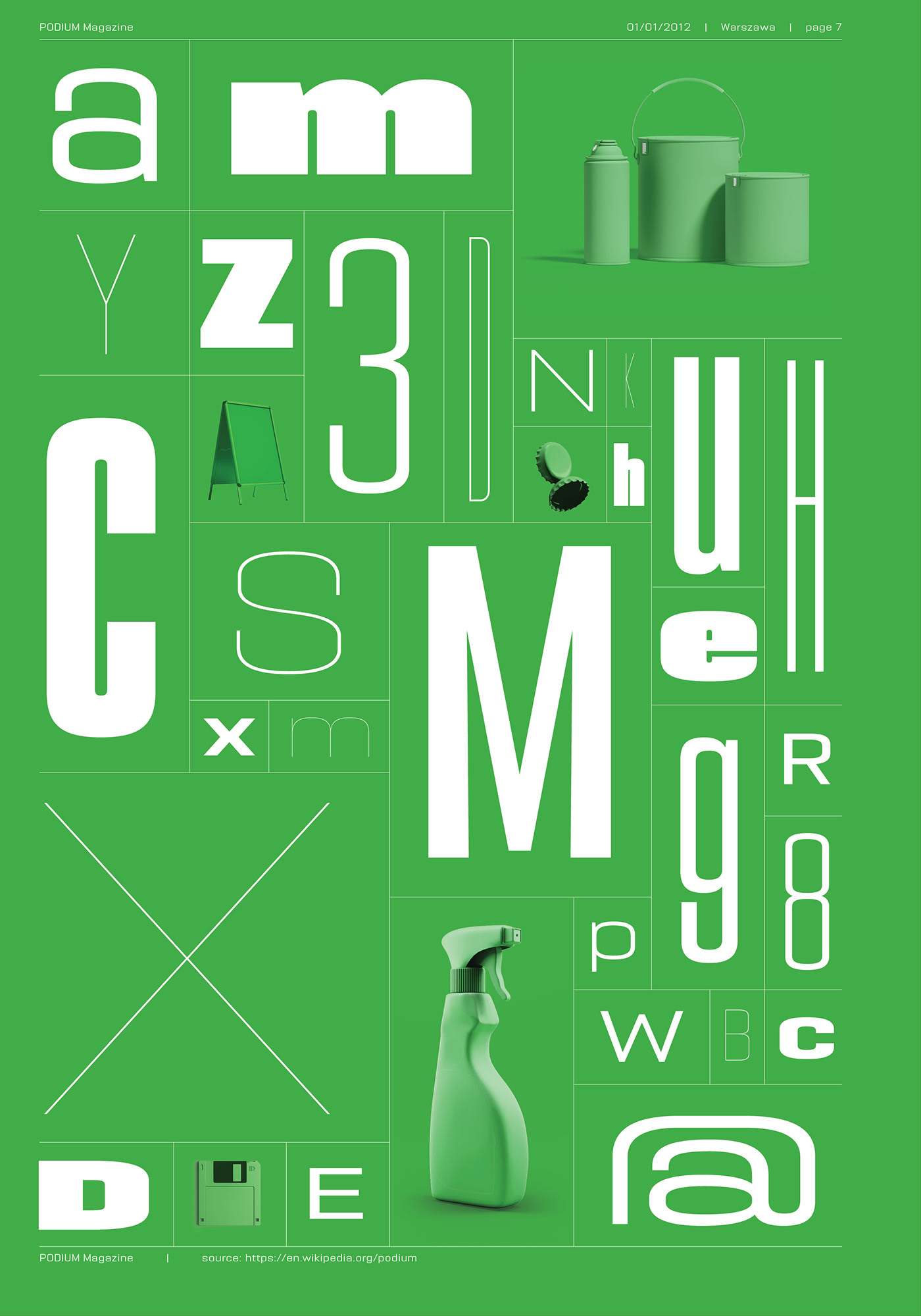 MACHALSKI Mateusz Machalski  podium variable geometric dudu revival Super Family sans serif type design